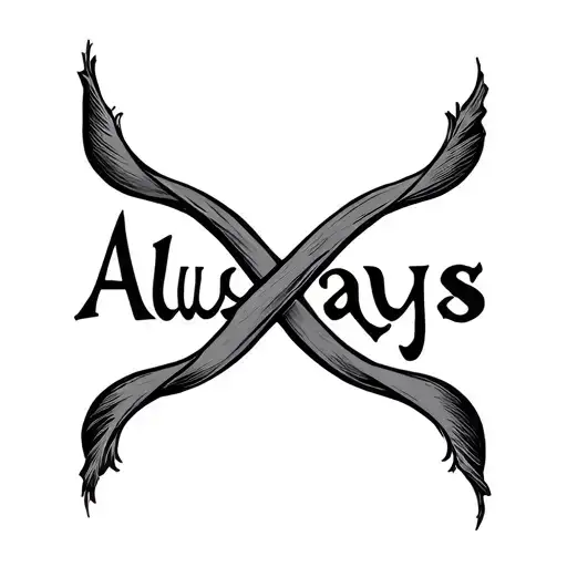 The Word Always With An Infinity Symbol Integrated