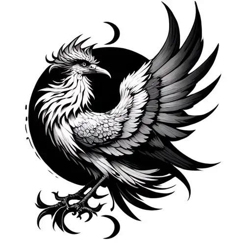 Gothic Style Phoenix
