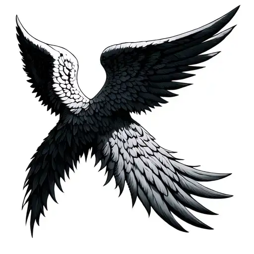 Fallen Angel Wings