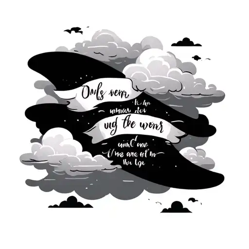 Bible Verse With Clouds