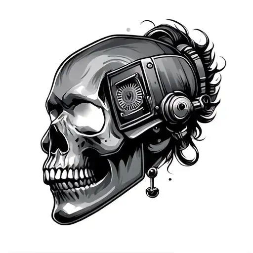 Women Skull Welding Mask