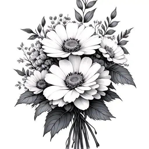 Birth Flower Bouquet