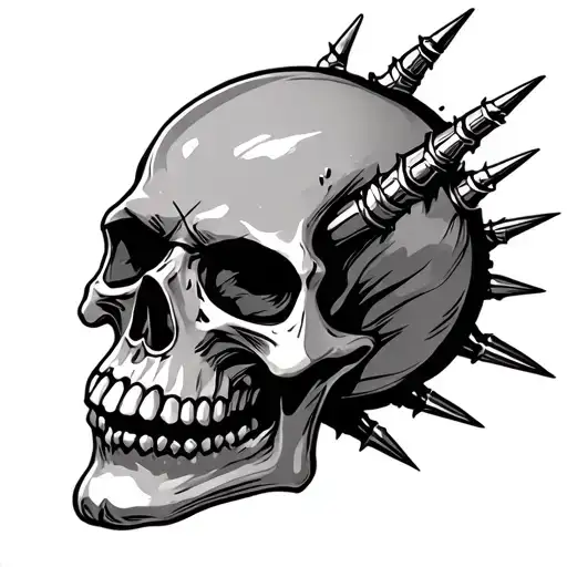 Skull And Spike