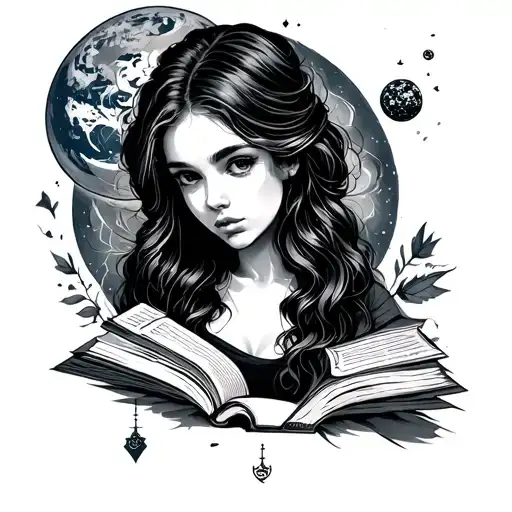 Esoterica Girl Books Planet
