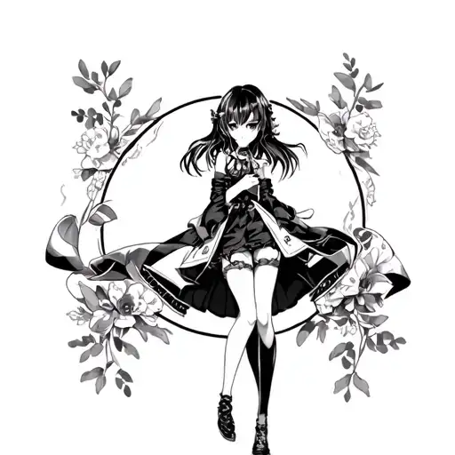 Kurumi Tokisaki From The Anime Date A Live