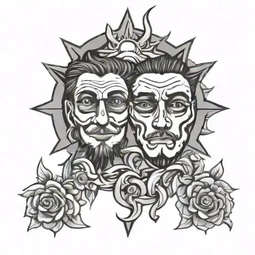 Luciano And Elio As A Sun Shining