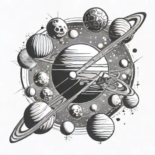 Space Probe Solar System Planets