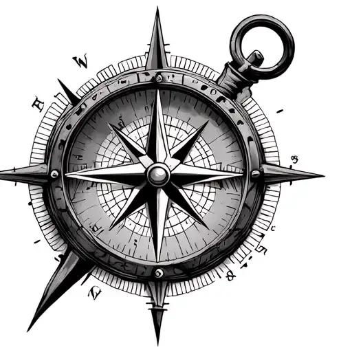 Transpersed Navigation Compass