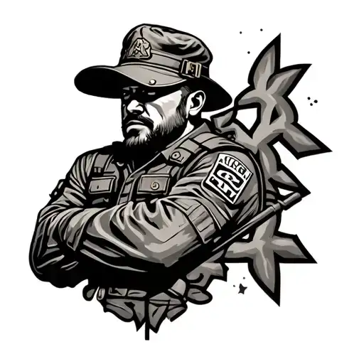 Army Master Sergeant Father