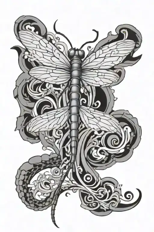 Dragon Fly Spine