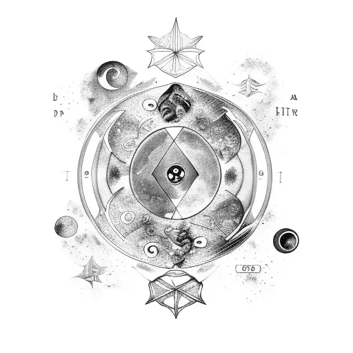 Constellation Pisces And Aquarius