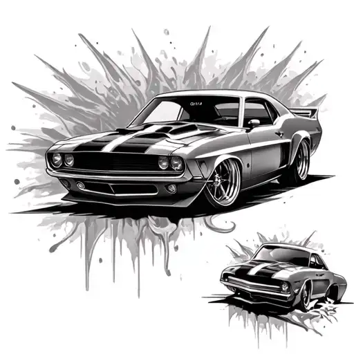 Muscle Car Realistic