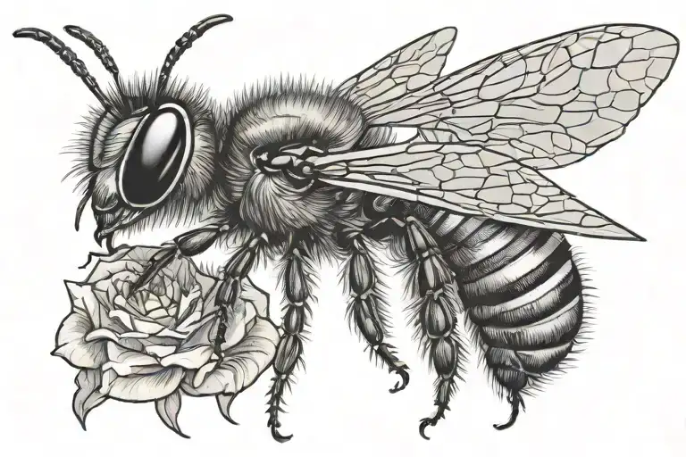 Aggressive Honey Bee