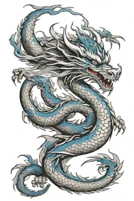 Chinese Blue Dragon