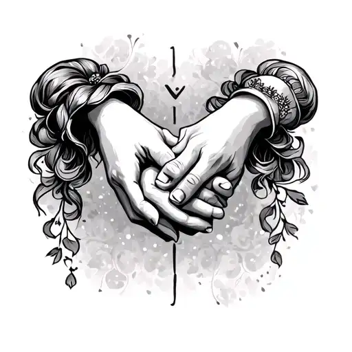 For My Mother Holding Hands