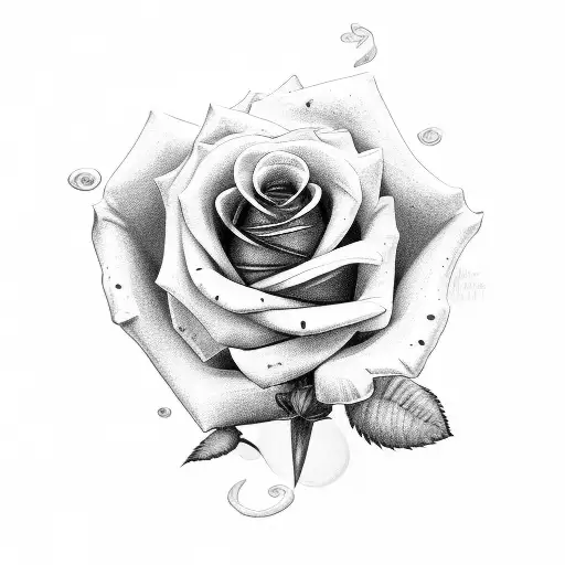Rose Name Art