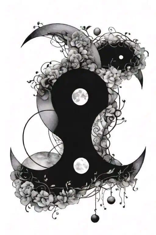 Moon Phases Intertwined