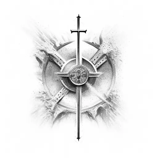 Christian Cross Warrior