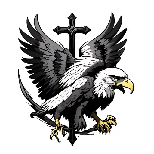 Eagle And Cross