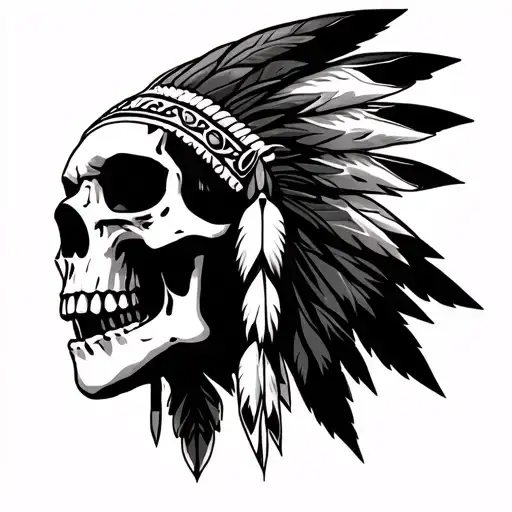 Native American Skull