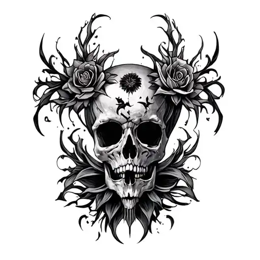 Backpiece Gothic Style