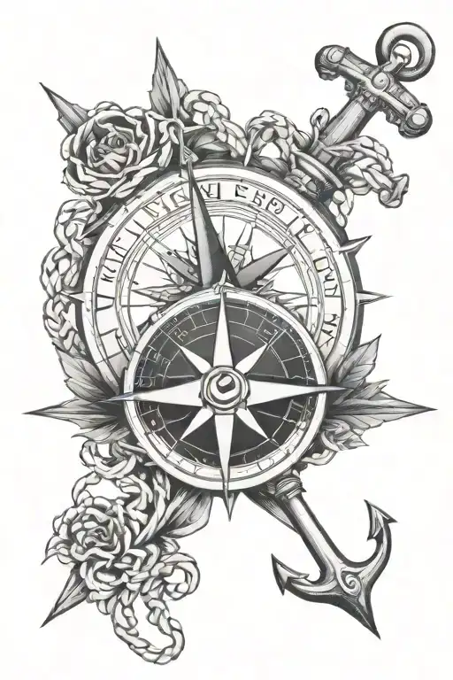 Compass And Anchor