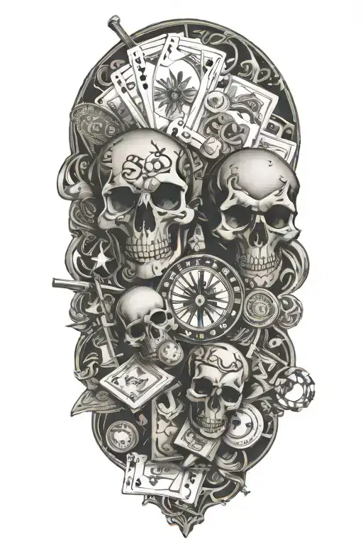 Gambling Hustle Money Symbols Incorporated