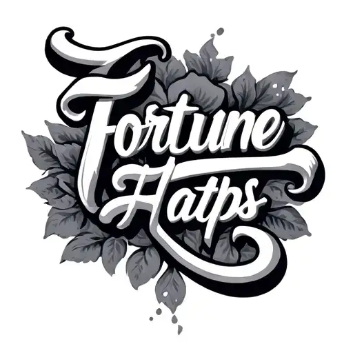 Fortune Helps Lettering