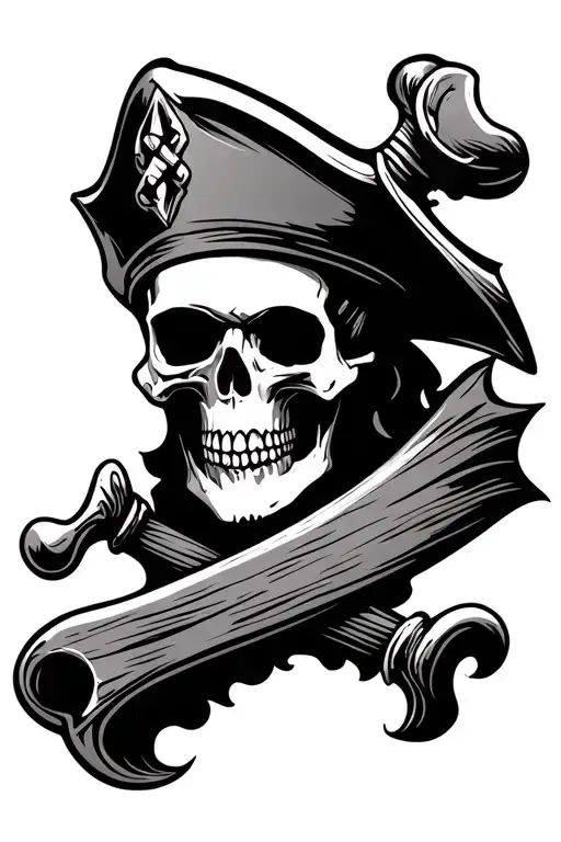 Skull Pirate Skull