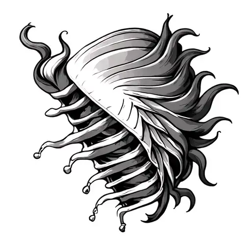 Rib Tattoo Design