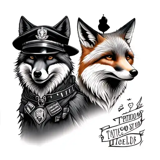 Fox And French Police