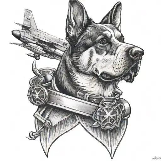 Son Airforce Dog