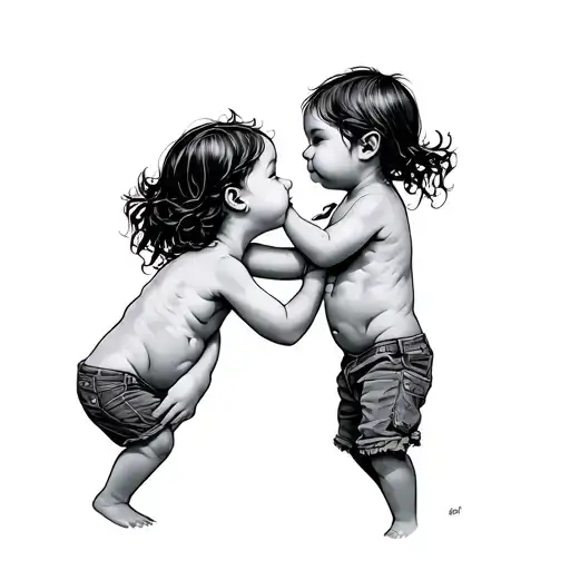 Motherly With Two Kids