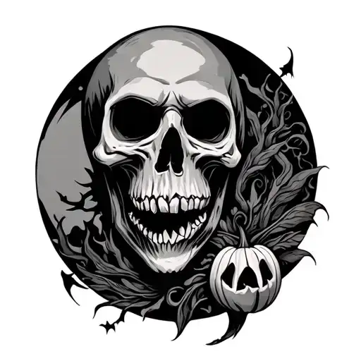 Halloween Half Sleeve