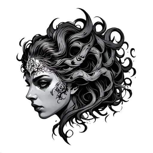 Gorgon Beautiful Female