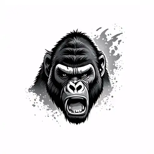Angry Gorilla