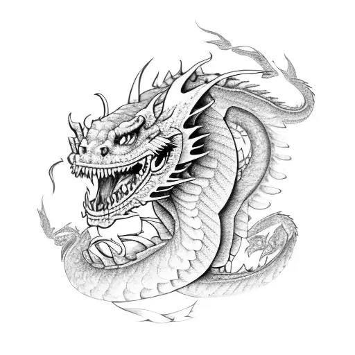 Dragon Around Carnation