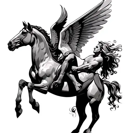 Hercules And Pegasus Horse
