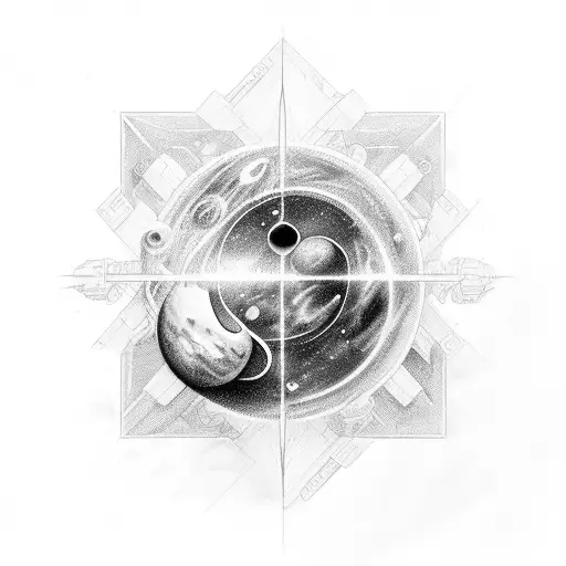 A Space And Ocean Theme