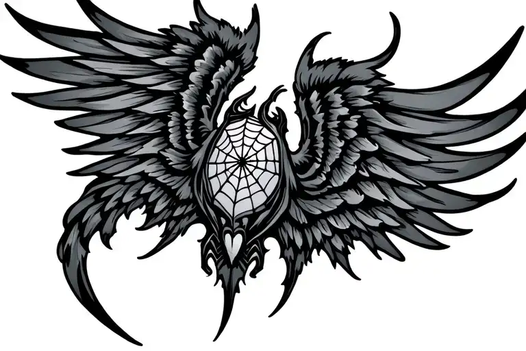 Wings Made Of Spider Webs