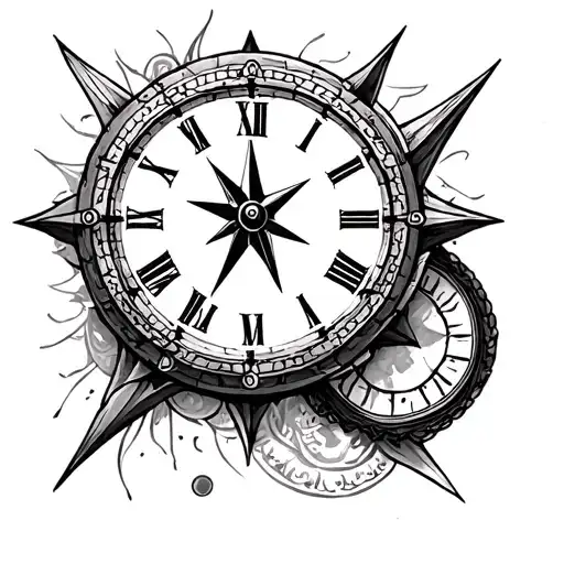 Clock And Compass Design