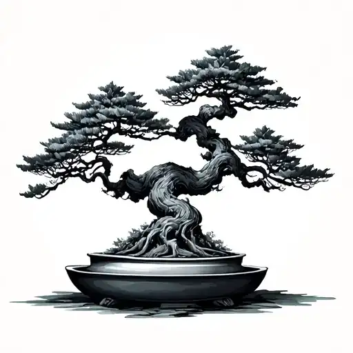 Bonsai Tree Growing
