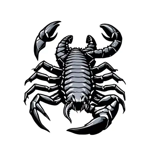Scorpion Allier In Noir