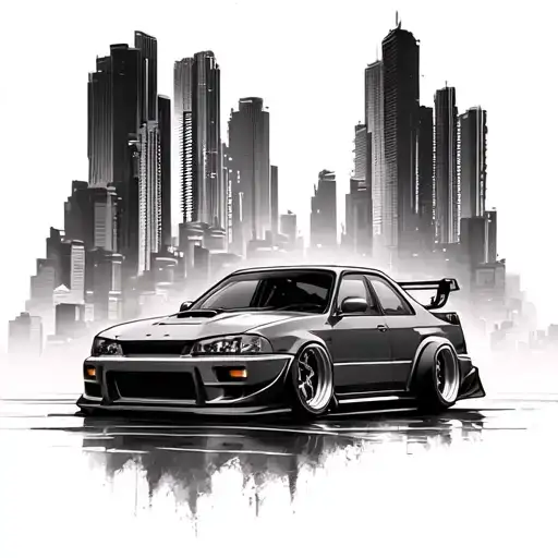 Skyline Drift Car