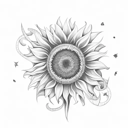 Sunflower And Star