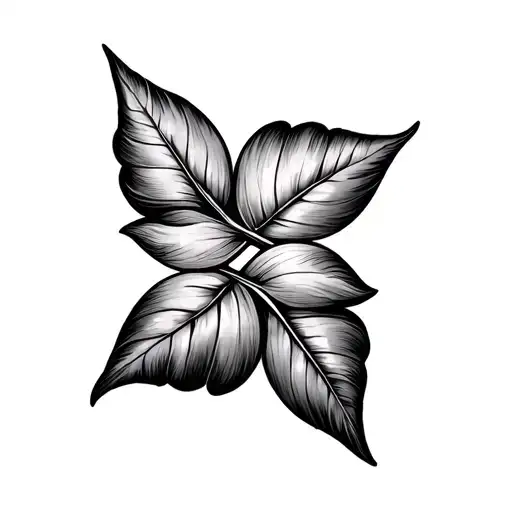 Four Leaf Intertwined