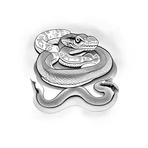 Snake With A Lot Of Heads