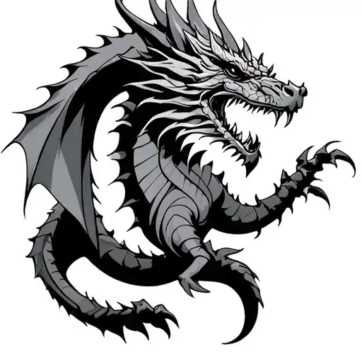 Dragon Viking Capricorne