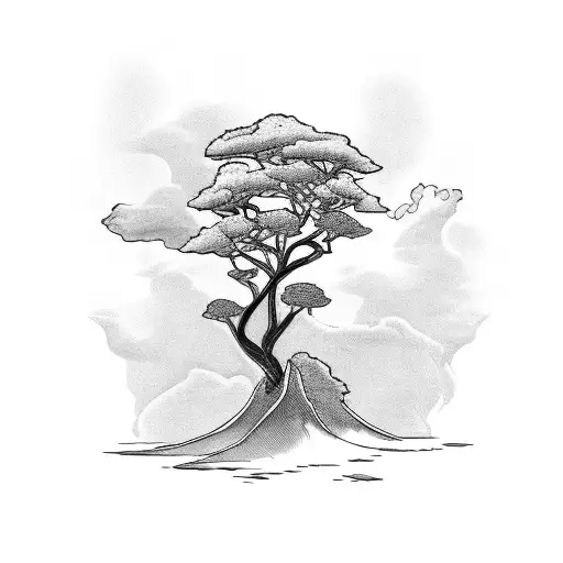 Hawaiian Roots That Grow In To Oregon Mountains