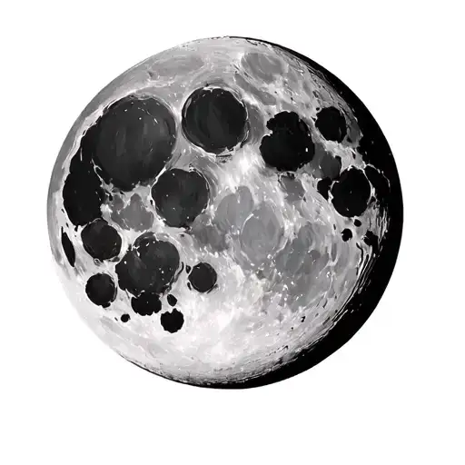 Background Diminish Moon